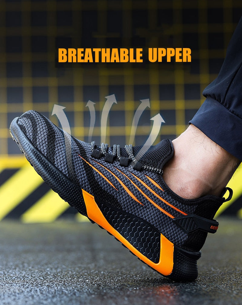 Work Safety Shoes™ Safety Boots Anti-puncture Working Sneakers