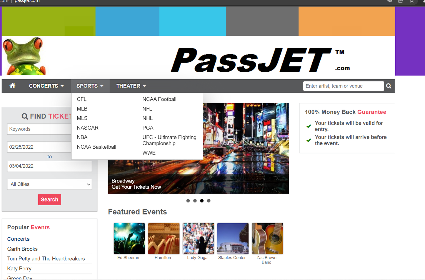 PassJET.com E-Commerce Store
