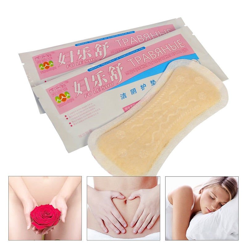 Herbal Pads Feminine Hygiene Fuleshu tampons Pads For Women Health natural herbars panty liner towel Gynecological pads on sale