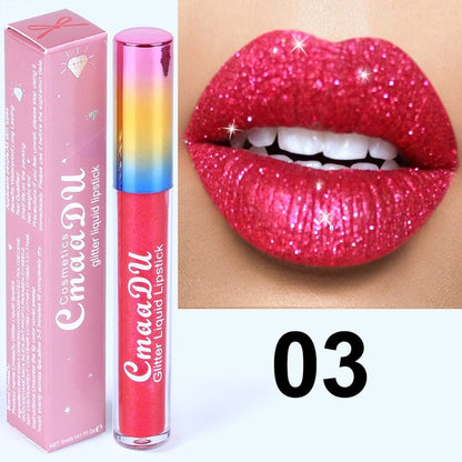 Diamond party lipstick waterproof