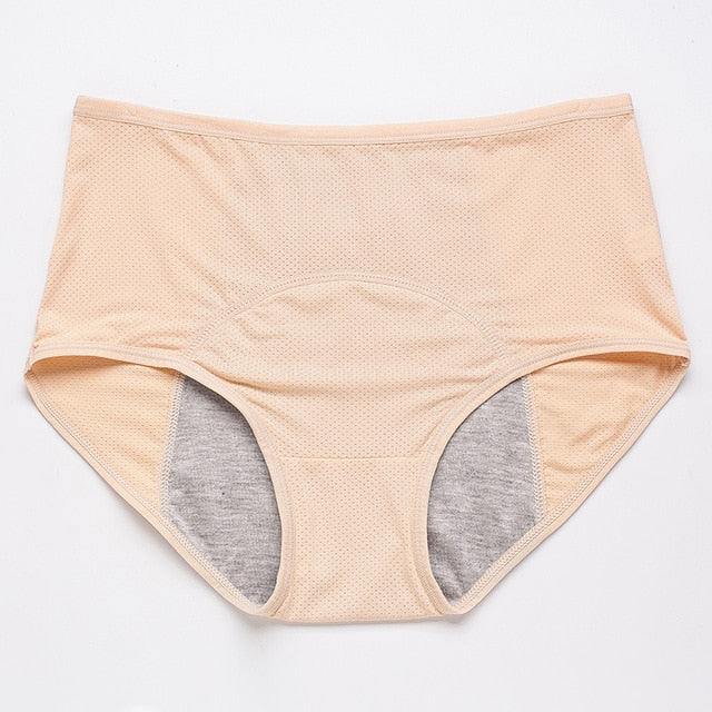 Leak Proof Menstrual Panties Physiological Pants Women Underwear Period Cotton Waterproof Briefs Plus Size Female Lingerie