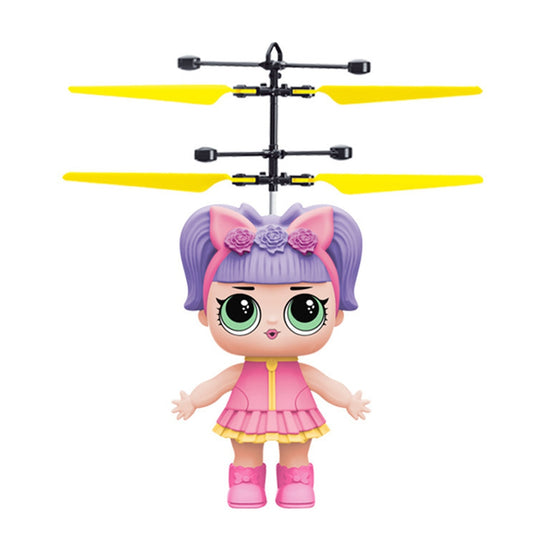 Mini Drone Flying Hand-controlled Girl RC Helicopter Gifts