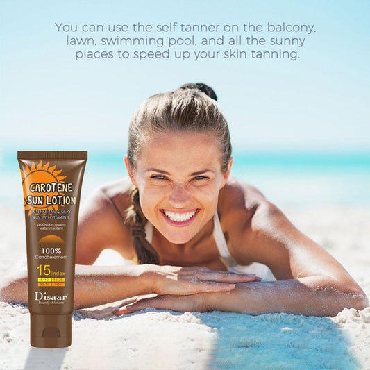 TheFUN Tan™ Beauty Black Cream Body Lotion Black Nutrition Moisturizing Sunscreen Tanning Black Nutrition Skin Helping Suntan
