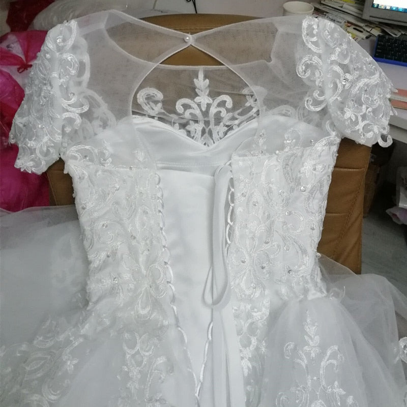 HopeBridal™ Vintage Lace Wedding Dress